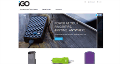 Desktop Screenshot of igo.com