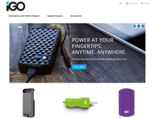 Tablet Screenshot of igo.com